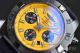 Perfect Replica GF Factory Breitling Chronomat Black Steel Case Yellow Dial 44mm Watch (4)_th.jpg